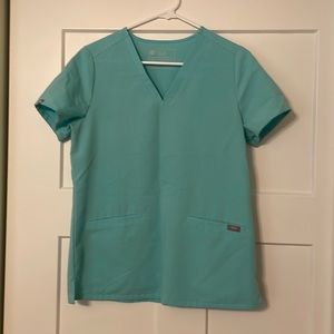 Figs Fresh Aqua Scrub Set: size small